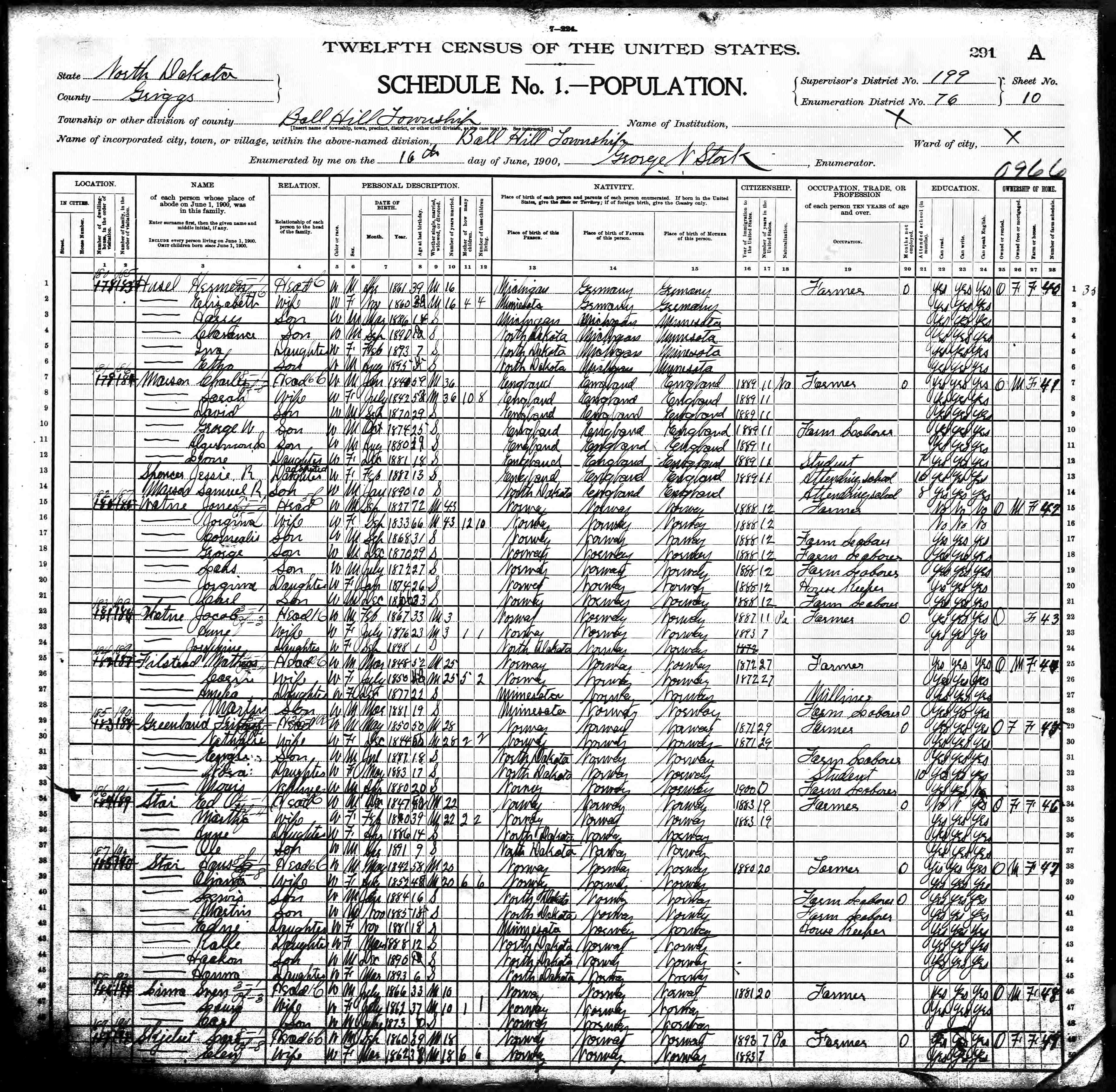 free us census records