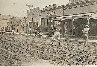 The street before the game